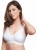 Royce Grace High Cotton Content Support Bra - White
