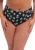 Elomi Plain Sailing Bikini Brief - Black Daisy