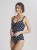 Panache Anya Riva Spot Underwired Swimsuit - Navy/Vanilla