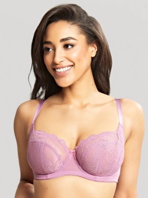 Panache Imogen Balcony Underwired Bra - Mauve Pink