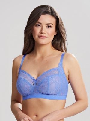 Panache Imogen Non Wired Balcony Bra - Cornflower