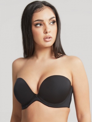 Cleo Faith Moulded Strapless Bra - Black