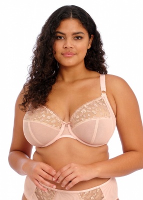 Elomi Namrah Bandless Plunge Bra - Pale Blush