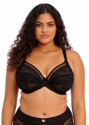 Elomi Kendra Underwired Plunge Bra - Black