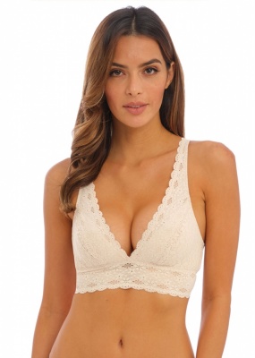 Wacoal Halo Lace Soft Cup Bralette - Nude