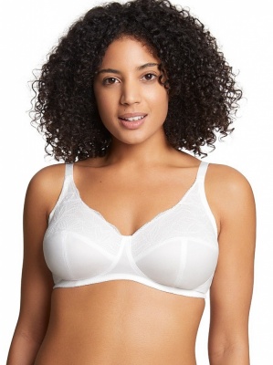 Royce Joely Non-Wired Support Bra - White