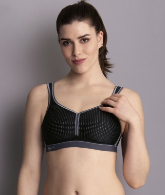 Anita Performance Sports Bra - Black/Anthracite