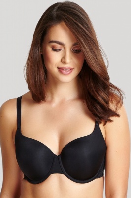 Panache Porcelain Elan Moulded T-shirt Bra - Black