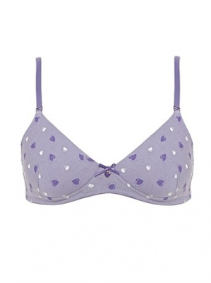 Royce Non Wired Teen First Bra - Sweet Violet