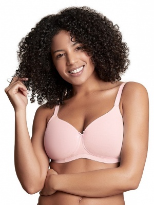 Royce Skyla Non Wired T-Shirt Bra - Pink