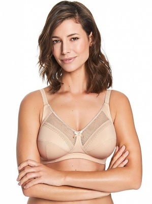 Royce Charlotte Non-Wired Support Bra - Skin