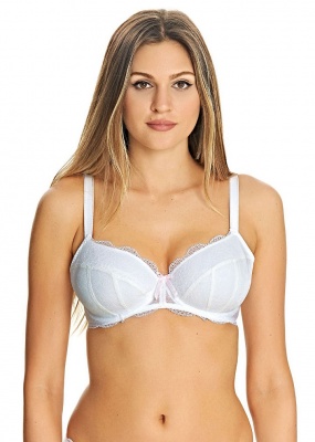 Freya Fancies Padded Half Cup Bra - White