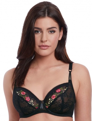 Freya Rhea Plunge Bra - Noir - 32G