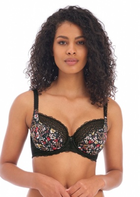 Freya Boho Vibe Plunge Bra - Black