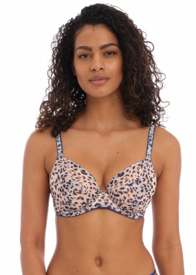 Freya Wild Side Plunge Bra - Animal