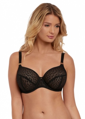 Freya Starlight Side Support Bra (GG - K cup) - Black