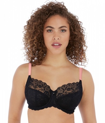 Freya Offbeat Side Support Bra - Black