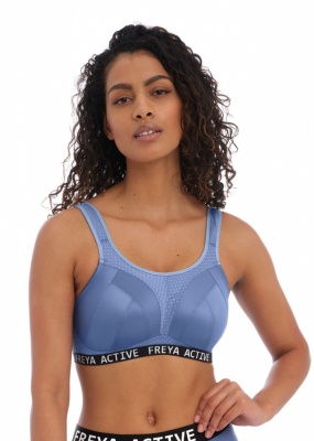 Freya Active Dynamic Soft Cup Sports Bra - Denim