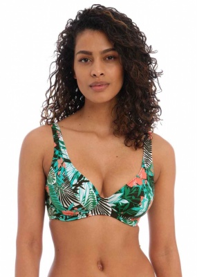 Freya Honolua Bay High Apex Bikini Top - Multi