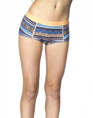Boobs & Bloomers Stretch Cotton Short - Aztec - Large