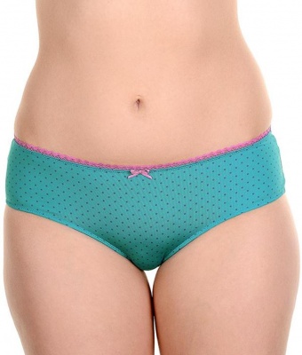 Cleo Maddie Spot Brief - Teal