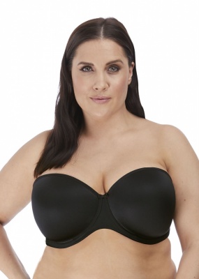 Elomi Smooth Moulded Strapless Bra - Black