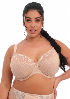 Elomi Charley Underwired Plunge Bra - Fawn