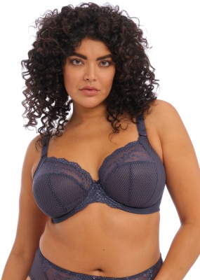 Elomi Charley Underwired Plunge Stretch Bra - Storm