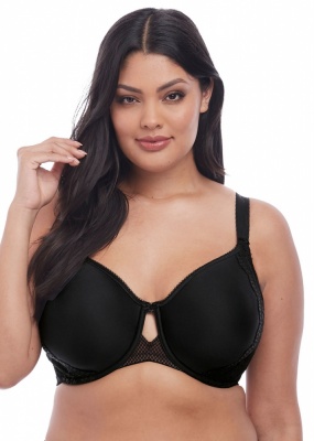 Elomi Charley Underwired Bandless Spacer Bra - Black