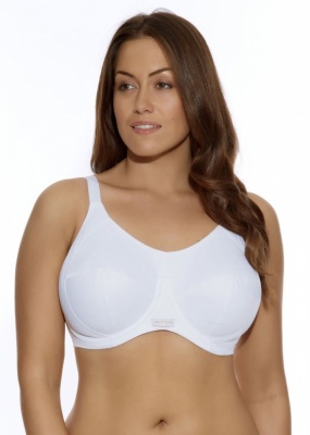 Elomi Energise Underwired Sports Bra - White