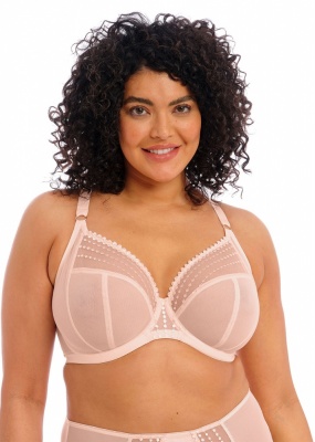 Elomi Matilda Underwired Plunge Bra - Pearl Blush