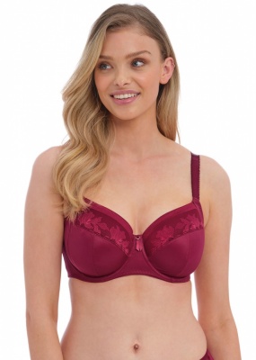 Fantasie Illusion Underwired Side Support Bra - Berry