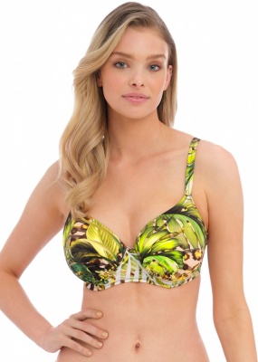 Fantasie Kabini Oasis Gathered Full Cup Bikini Top - Multi