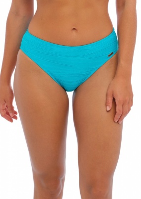 Fantasie Beach Waves Mid Rise Bikini Brief - Bluebird