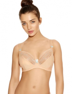 Freya Enchanted Balcony Plunge Bra -Nude