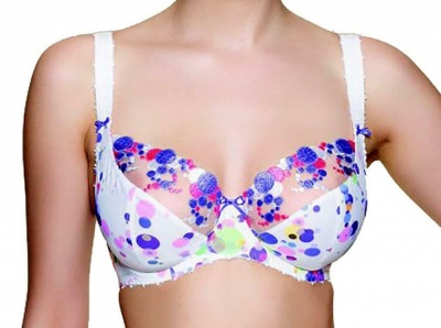 Freya Frankie Plunge Balcony Bra - Confetti - 30D