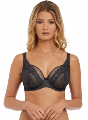 Freya Love Note High Apex Bra - Slate