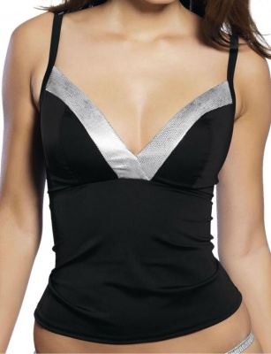 Freya Magic Tankini - Black/Silver