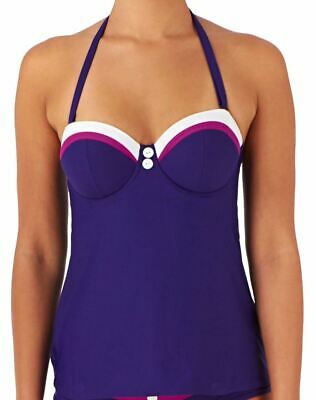 Freya Revival U/W Bandeau Tankini Top - Indigo - 30GG