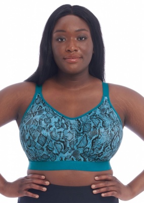 Goddess Non Wired Sports Bra - Teal