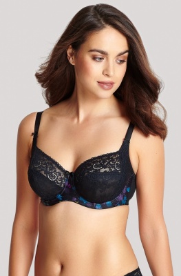 Panache Amelie Full Cup Underwired Bra - Black