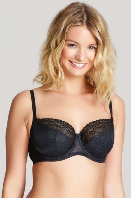 Cleo Hettie Balcony Bra - Black - 28E