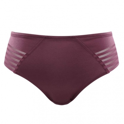 Panache Black Etta Brazilian Brief - Wine