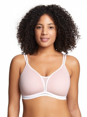 Royce Posie Non Wired T-Shirt Bra (2 Pack) - Blush & Grey