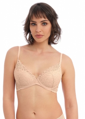 Wacoal Raffine Plunge Bra - Frappe