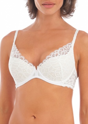 Wacoal Raffine Plunge Bra - White