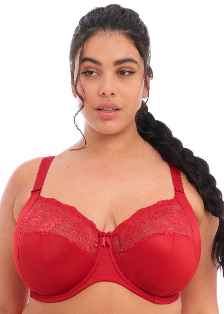 Elomi Morgan Underwired Banded Bra - Haute Red