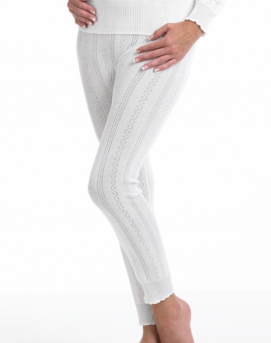 Knit Classic Cut Ankle Pants