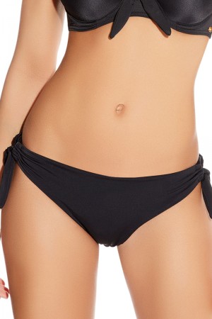 Freya Deco Tie Side  Bikini Brief - Black - Small